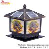 Đèn Trụ Cổng Đầu Cột Năng Lượng Mặt Trời Tiểu Cảnh Bonsai PHFJ-206