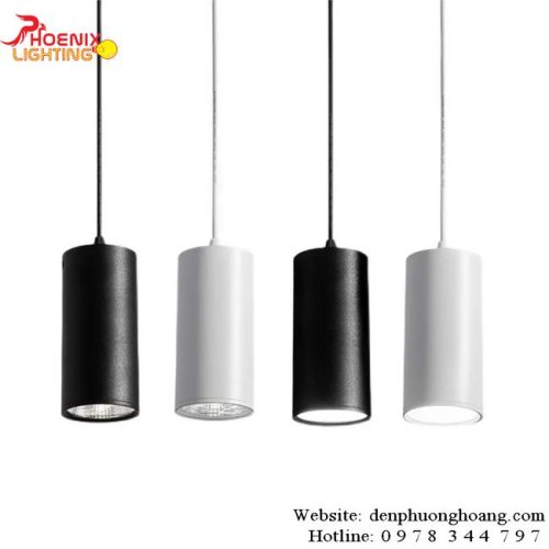 Đèn thả ống treo thả trần bàn ăn hiện đại