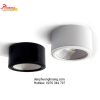 Đèn Bơ Ốp Nổi LED 12W Vỏ Đen Vỏ Trắng