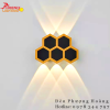Đèn tường tổ ong VNT-6015 trang trí nội thất ngoại thất