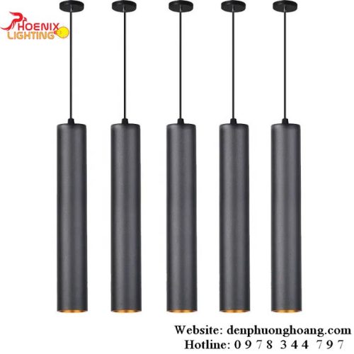 Đèn thả ống D30H300 treo thả trần trang trí PHT59