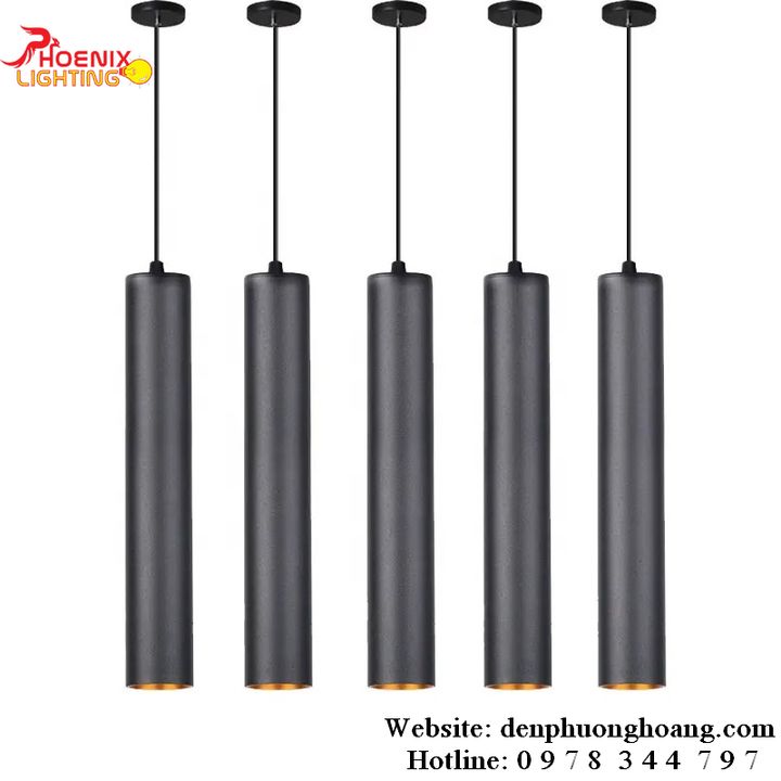 Đèn thả ống D30H300 treo thả trần trang trí PHT59