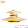 Đèn chao thả bàn ăn trang trí nhiều tầng thiết kế hiện đại PHT188