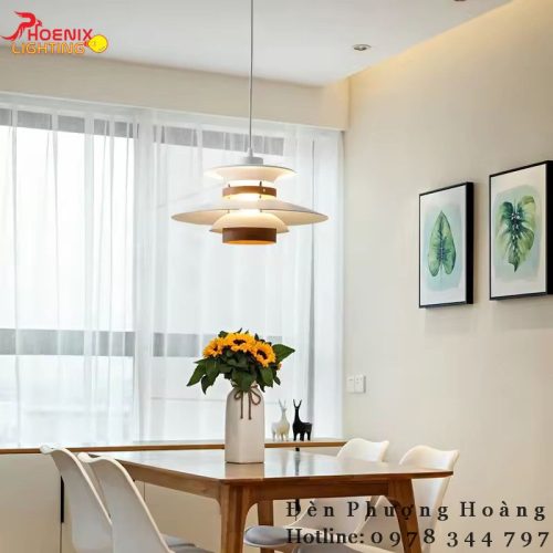 Đèn thả nhiều tầng hiện đại