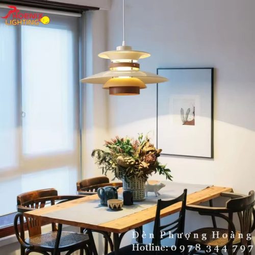 Đèn thả nhiều tầng hiện đại