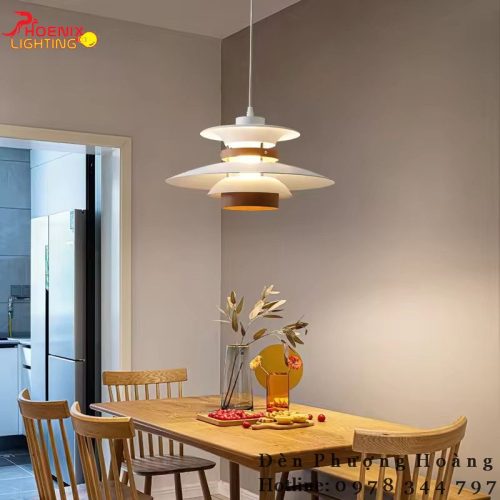 Đèn thả nhiều tầng hiện đại