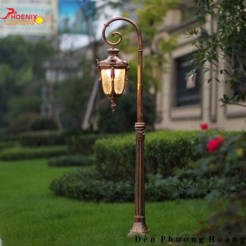 Đèn Cột Chiếu Sáng Lối Đi Sân Vườn Phong Cách Cổ Điển