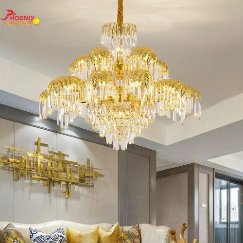 Đèn chùm cao cấp phong cách quý tộc sang trọng quý phái PH5850