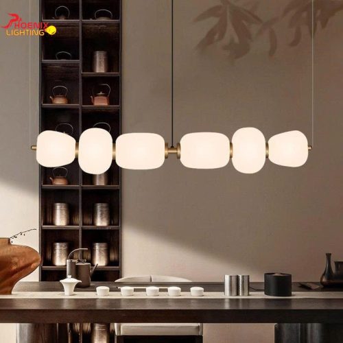 Đèn thả bàn ăn phong cách Wabi Sabi THD201