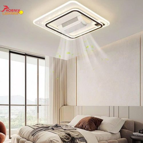 Quạt Trần Ốp Phòng Ngủ Không Cánh PHQO387