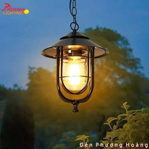 Đèn Thả Chao Trang Trí Ngoài Trời Kiểu Dáng Vintage PHT95