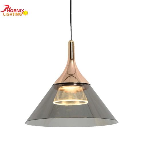 Đèn thả thủy tinh THD25 trang trí bàn ăn