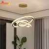 Đèn Thả Pha Lê 3 Vòng Trang Trí Phòng Khách PHT518