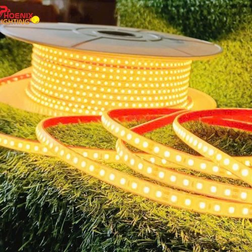 DÂY LED DÁN 24V CHỐNG NƯỚC CHIẾU SÁNG NGOÀI TRỜI CUỘN 100 MÉT