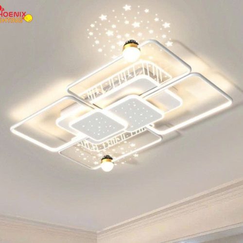 Đèn Áp Trần: Mẫu đèn ốp trần hiện đại PHO285T