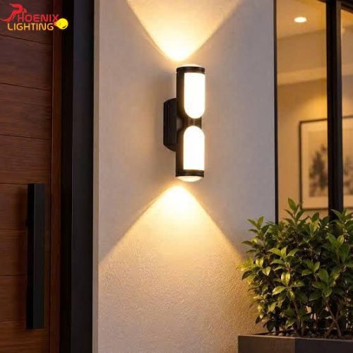 Đèn hắt tường hai đầu kiểu dáng hiện đại HSM210